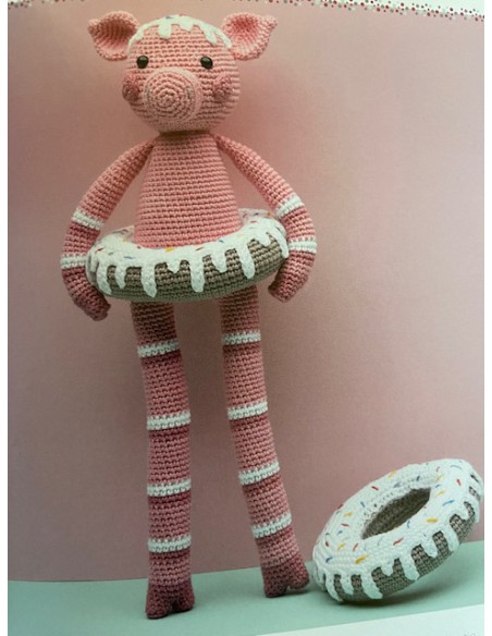 long legs amigurumi, lieve slungeldieren om zelf te maken|het Lemster Wolhus heeft hem op voorraad!