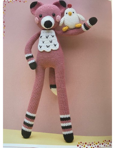 long legs amigurumi, lieve slungeldieren om zelf te maken|het Lemster Wolhus heeft hem op voorraad!