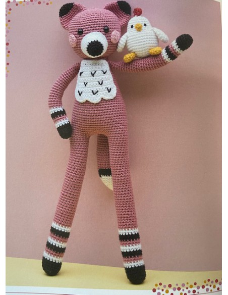 long legs amigurumi, lieve slungeldieren om zelf te maken|het Lemster Wolhus heeft hem op voorraad!