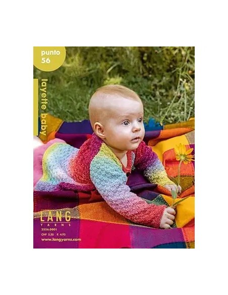 Patroonboekje Lang Yarns Punto 56 Layette Baby| het Lemster Wolhus heeft ze op voorraad!