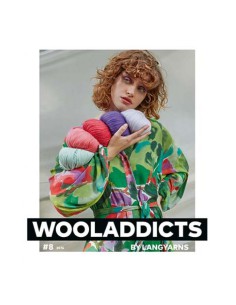 Wooladdicts 8 by Lang Yarns, een heerlijk magazine met diverse patronen|het Lemster Wolhus heeft ze op voorraad!