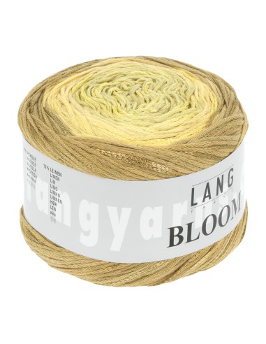 Lang Yarns Bloom 13 , een combinatie van katoen, viscose en linnen|Het Lemster Wolhus heeft ze op voorraad!