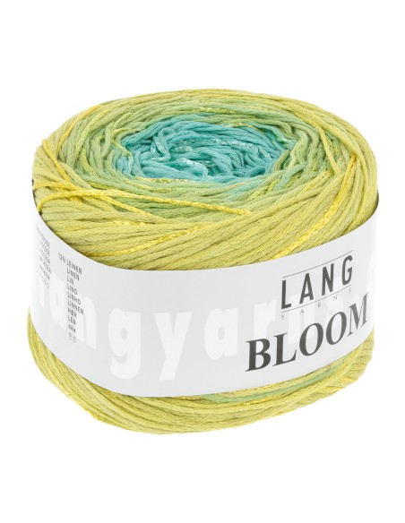 Lang Yarns Bloom 44 , een combinatie van katoen, viscose en linnen|Het Lemster Wolhus heeft ze op voorraad!