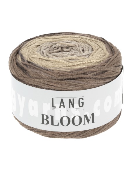 Lang Yarns Bloom 68 , een combinatie van katoen, viscose en linnen|Het Lemster Wolhus heeft ze op voorraad!