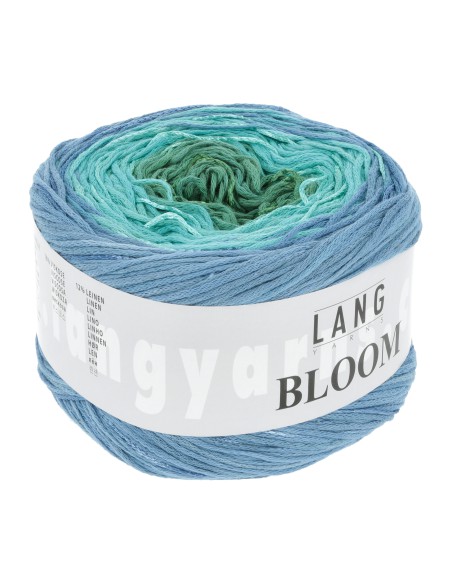 Lang Yarns Bloom 73 , een combinatie van katoen, viscose en linnen|Het Lemster Wolhus heeft ze op voorraad!