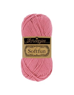 Scheepjes Softfun het zijde zachte garen welke bestaat uit een mix van katoen-aryl|Het Lemster Wolhus heeft ze op voorraad