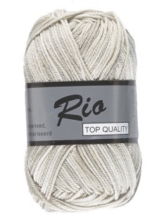 Lammy Yarns Rio Katoen Multi 622 offwhite, grijs, licht blauw, mint groen |Het Lemster Wolhus heeft ze op voorraad!