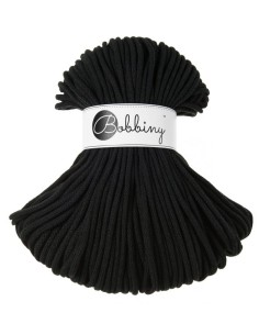 Bobbiny premium 5 mm koord, Black|'t Lemsterwolhus heeft ze op voorraad