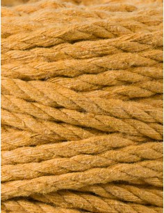 Macrame triple twist 5 mm Mustard|Het Lemster Wolhus heeft ze op voorraad!