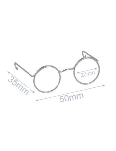 Diverse  brilletje 5 cm leuk voor je ammigurumi |Het Lemster Wolhus heeft ze op voorraad!