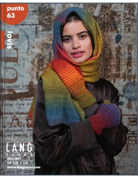 Punto 63 van Lang Yarns Lovis, patronenboekje met 12 prachtige patronen |Het Lemster Wolhus heeft hem op voorraad!